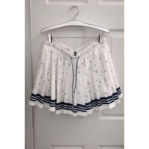 The Upside Stellarium Valetta Mini Skirt All Stars NWT Skort Size Large